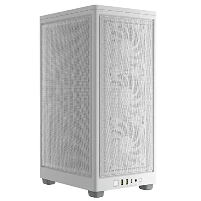 Image de CORSAIR 2000D AIRFLOW Tour SFF mini ITX blanc USB/Audio