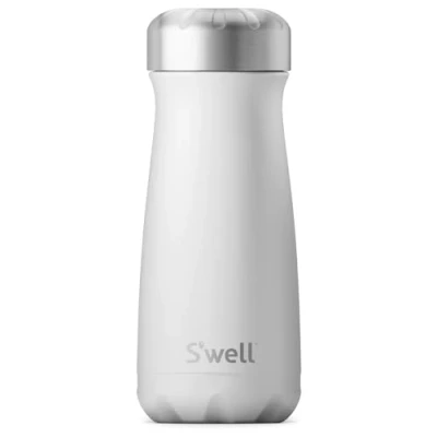 Afbeelding van S&#039;well Traveler Drankfles, Maansteen, 470 ml. Vacuüm geïsoleerde reisfles voor koude en warme dranken BPA vrije roestvrijstalen waterfles