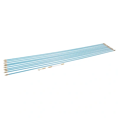 Afbeelding van Silverline Kabel Plaats Gereedschap Set 10 x 1 meter 13 delig