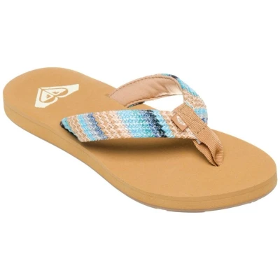 Afbeelding van Roxy Porto Teensandalen, Dames, Maat: 42, Blue Textiel