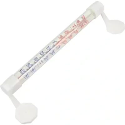 Afbeelding van Benson Thermometer met zuignap buiten wit 21 cm