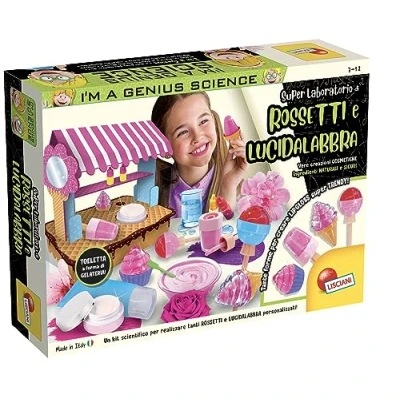 Afbeelding van Lisciani Games I&#039;m a Genius Super lippenstift en lipgloss workshop