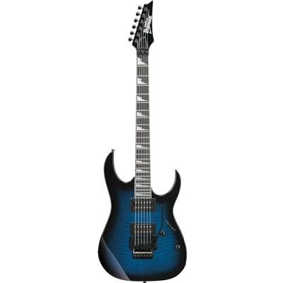 Afbeelding van Ibanez Gio GRG320FA Transparent Blue Sunburst Elektrische Gitaar