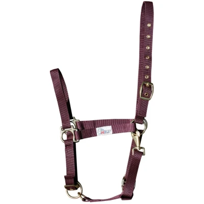 Image de Harry&#039;s Horse Licol 3x Réglable Bordeaux Cob