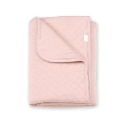 Afbeelding van BEMINI Deken Pady quilted + jersey 75x100cm Blush TOG 3