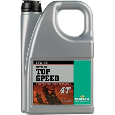 Afbeelding van Motorex Top Speed 4T 10W 40 4L Motorolie 7611197012627