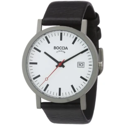 Afbeelding van Boccia Titanium 3622.01 Heren Horloge 38 mm