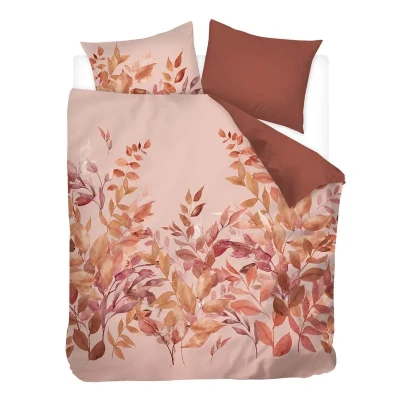 Afbeelding van Snoozing Ulvi Dekbedovertrek Lits jumeaux 240x200/220 cm Terra