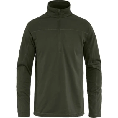 Afbeelding van Fjällräven Abisko Lite Fleece Sweater Heren Deep Forest XXL Groen Outdoor Trui