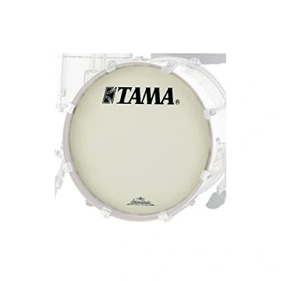 Afbeelding van Tama basDrum Frontvel CT22BMOT, 22&quot;, wit, Starclassic Logo Bass drumvel