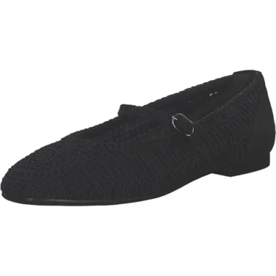 Afbeelding van Tamaris Dames 1 22149 44 ballerina&#039;s voor dames, zwart., 38 EU