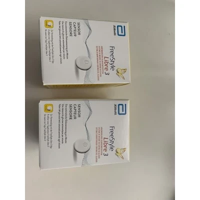 Afbeelding van Freestyle Libre 3 Bloedsugar Diabetes bloedsuikerspiegel 2 stuks