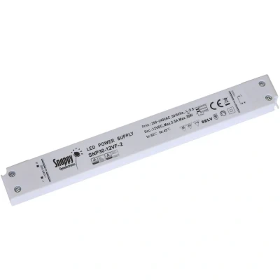 Afbeelding van Dehner Elektronik SNP30 12VF 2 LED transformator Constante spanning 30 W 0 2.5 A 12 V/DC Niet dimbaar, Montage op ontvlambare oppervlakken, Geschikt voor