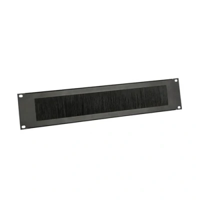 Image de Adam Hall Panneau rack en acier avec brosse 2U