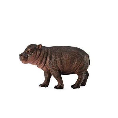 Afbeelding van Collecta Wilde Dieren: Dwergnijlpaard 6 Cm Donkerbruin