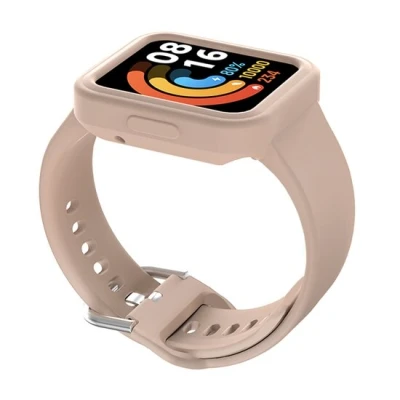 Afbeelding van Siliconen band met case Oudroze Xiaomi Redmi Watch 2 (Lite)