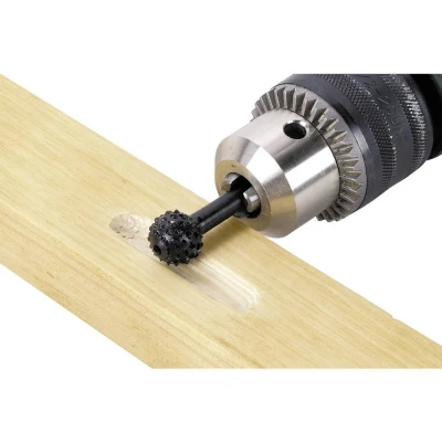 Afbeelding van Wolfcraft 2540000 5 delige Rasp en verzinkborenset Staal 6,35mm
