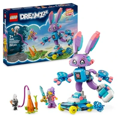 Image de LEGO® DREAMZzz™ 71490 Izzie et Bunchurro le lapin Gamer