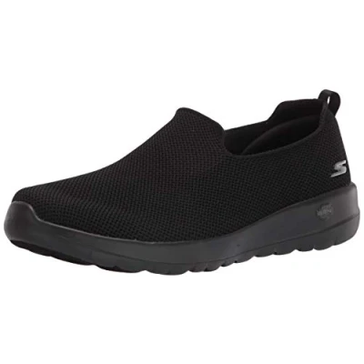 Afbeelding van Skechers Go Walk Joy Terrific Slip on sneakers voor dames, zwart.