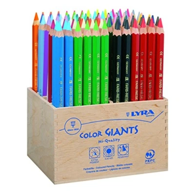 Afbeelding van KLEURPOTLODEN GIANT 96 STUKS ASSORTIE