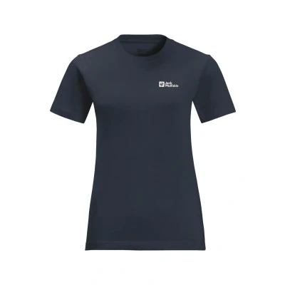 Afbeelding van Jack Wolfskin Essential T W Tshirt basic, Dames, Maat: Small, Night blue