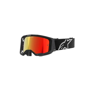Afbeelding van Alpinestars Vision 8 Corp Crossbril Zwart (Lens: Spiegel Rood)