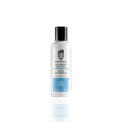 Afbeelding van Slick Gorilla Coloration semi permanente bleue végétalienne et sans cruauté envers les animaux (3,38 Fl Oz, 100 ml Bleu)