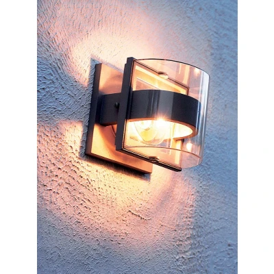 Afbeelding van Bohemian Wandlamp Steady Lighting E27 L: 19.7cm Voor Buiten Woonkamer Eetkamer Brons