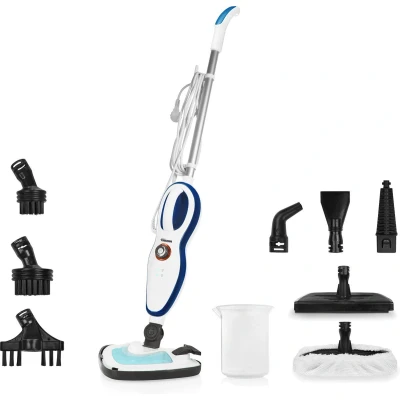 Afbeelding van Tristar SR 5261 Stoommop Wit, Blauw