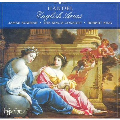 Afbeelding van Handel: English Arias / Bowman, King, The King&#039;s Consort