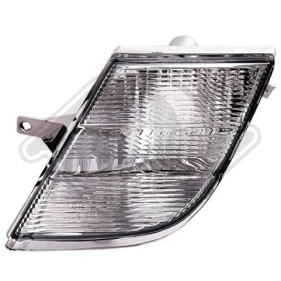 Afbeelding van DIEDERICHS 6024173 Knipperlichten Transparent Links Zonder lamphouder NISSAN: MICRA 3
