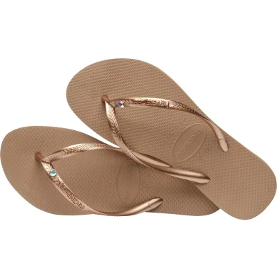Afbeelding van Havaianas Slim Crystal SW II Slippers Rosé