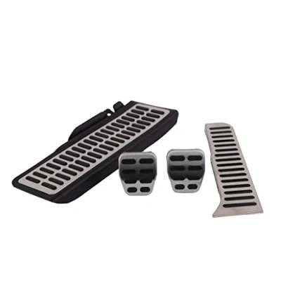 Afbeelding van Handmatig Pedaal Caps Voetsteunen Pedalen Set voor Golf 5 (Bj. 2003 2009) 6 2008 2013) Plus 2005