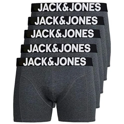 Afbeelding van JACK &amp; JONES heren Broek Jjipaul Jjflake Akm 542 asfalt Noos, 5 stuks donkergrijs, M