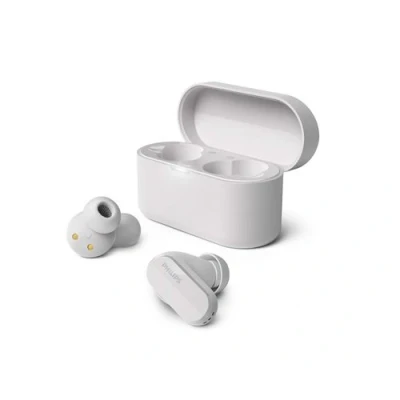Image de Philips Oreillettes Sans Fil Tat3508wt/00 In ear Wrls Tws Hybrid Anc White