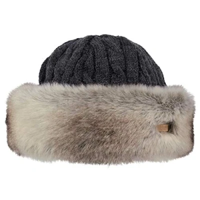 Afbeelding van Barts Fur Cable Bandhat Dames Muts Heather Brown