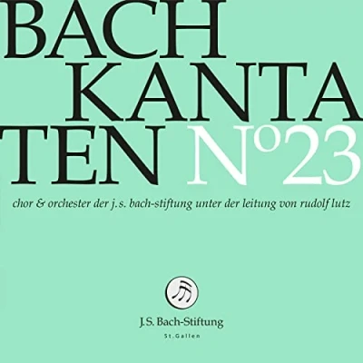 Afbeelding van Chor &amp; Orchester Der J.S. Bach Stiftung, Rudolf Lutz Bach: Kantaten 23 (CD)