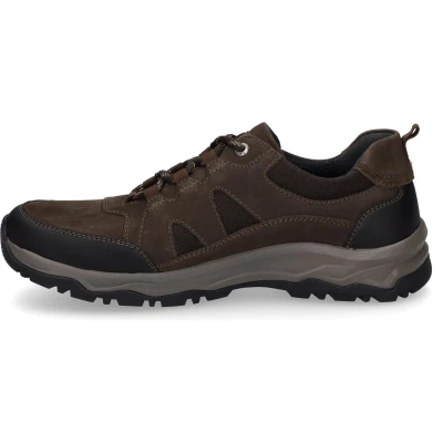 Afbeelding van Josef Seibel LEROY 50 Heren sneakersHeren veterschoenVrije tijdsschoenen Kleur: Bruin Maat: 44