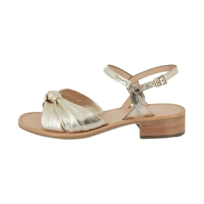 Afbeelding van Les Tropeziennes Hirka leren sandalen, Goud, 38 EU
