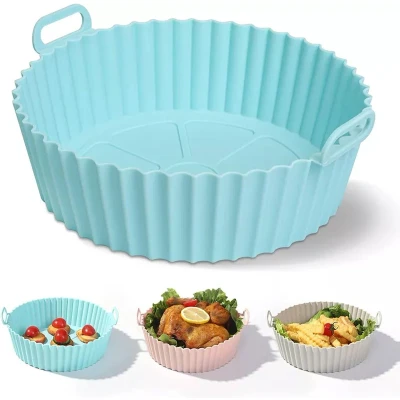 Afbeelding van IFC Papillon Airfryer Bakje Blauw Keukengerei