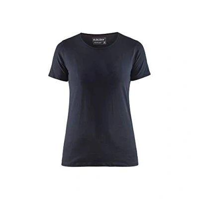 Afbeelding van Blåkläder Dames T Shirt Kleur: Donkermarineblauw Maat XXL, Donker Navy Blauw