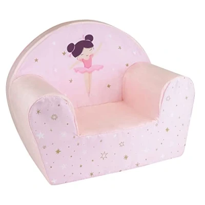 Afbeelding van FUN HOUSE Dancer Ballerina Club fauteuil B.52 x D.33 H.42 cm Voor kinderen gegarandeerd Franse afkomst
