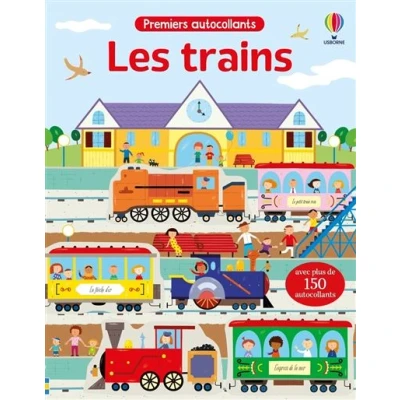 Image de Les trains Autocollants Usborne