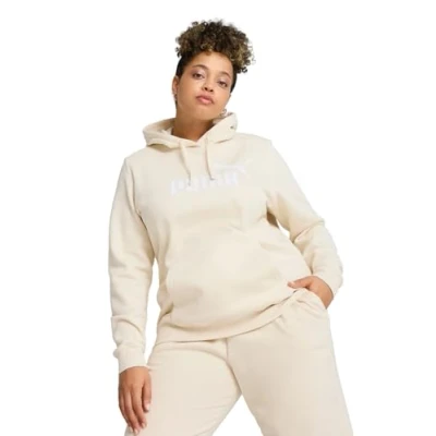 Afbeelding van PUMA ESS No. 1 Logo Hoodie FL (s) Dames sporttrui Alpine Snow