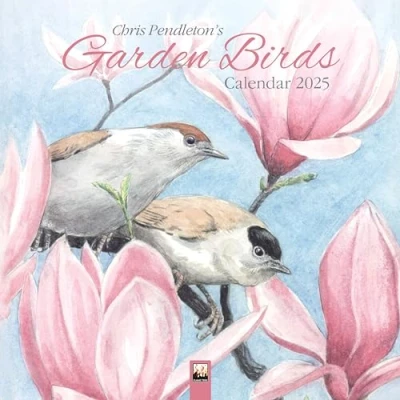 Afbeelding van Chris Pendleton Garden Birds Wall Calendar 2025 (Art Calendar)