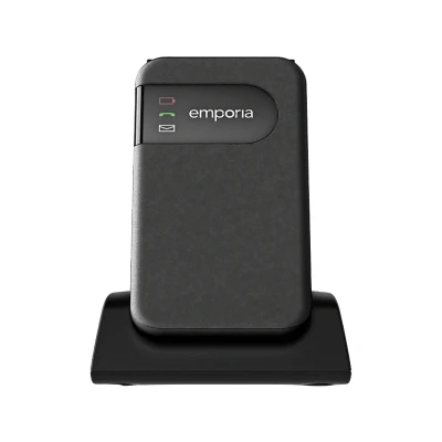Afbeelding van emporia Simplicity 2G mobiele telefoon voor senioren zonder abonnement, met noodoproepknop, grote toetsen, eenvoudige bediening, snelkeuzetoetsen, compatibel