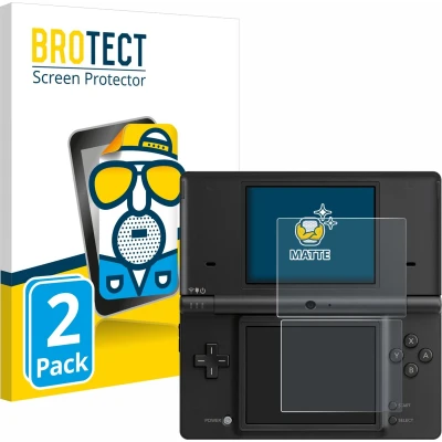 Afbeelding van BROTECT Antireflecterende schermbeschermer mat (DSi XL), Andere spelaccessoires, Grijs