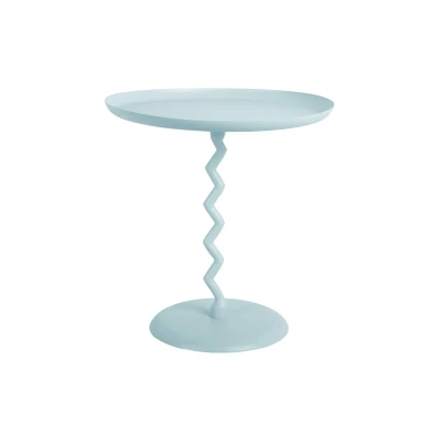 Afbeelding van Leitmotiv Bijzettafel Zig Zag Medium Zachtblauw