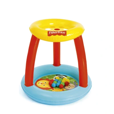 Afbeelding van Fisher Price Oplaasbare Ballenbak Junior 89 x 84 cm 16 delig Bestway