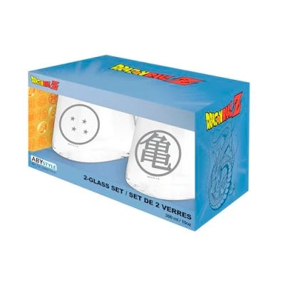 Afbeelding van ABYSTYLE Dragon Ball Set van 2 glazen Kame &amp; Kristallen bol